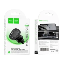 HOCO magnētiskais automašīnas turētājs ventilācijas atverei H72 melns metālisks pelēks