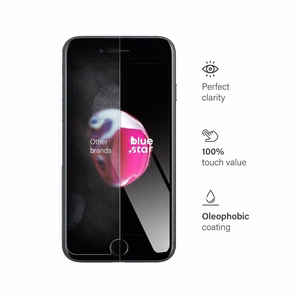 Tempered glass to iPhone 7 / 8 PLUS Blue Star