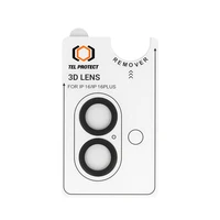 Aizsargstikls Tel Protect 3D objektīvam uz kameras Iphone 17 - caurspīdīgs (objektīvs 2 gab.)