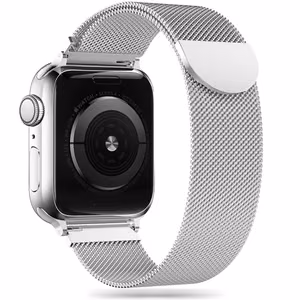 TECH-PROTECT MILANESEBAND APPLE WATCH 4 / 5 / 6 / 7 / 8 / 9 / SE (38 / 40 / 41 MM) СЕРЕБРИСТЫЙ