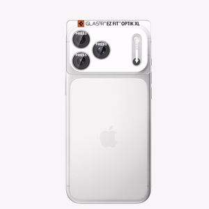 Spigen Optik Pro XL GLAS.TR EZ FIT rūdīts stikls, paredzēts iPhone 18 Pro Max, sudraba