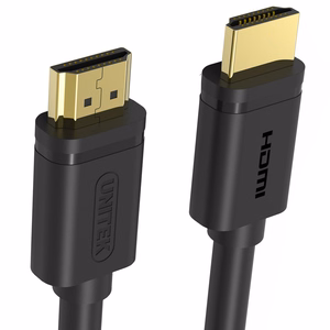 UNITEK Y-C138M HDMI kabelis 2 m HDMI Type A (Standard) Melns