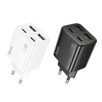Lādētājs Hoco 2 x USB C + 2 x USB A QC3.0 PD 3A 20W N55 melns