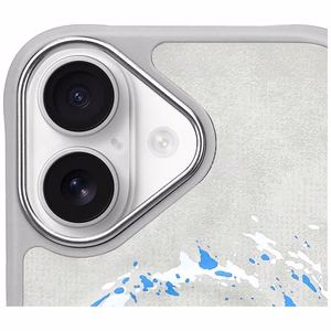 Nimmy Pantera Magnētiskais viedtālruņa apvalks iPhone 16 - gaiši pelēks