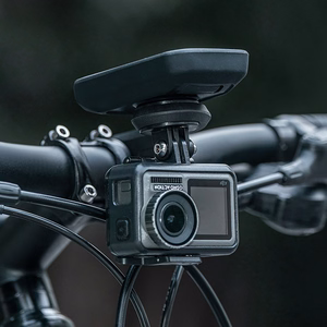 Wozinsky WUG-01B universāls velosipēda stūres turētājs Garmin datoram, kamerai un lukturim – melns