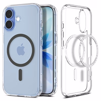 Spigen Ultra Hybrid Magnētiskais viedtālruņa apvalks iPhone 17 - Caurspīdīgs pelēks