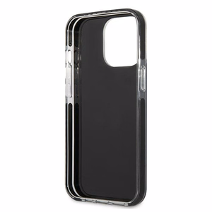 Viedtālruņa apvalks Karl Lagerfeld Karl&Choupette Head Case iPhone 13 Pro / iPhone 13 - melns