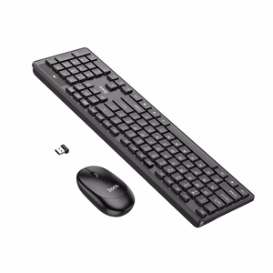 Hoco GM17 bezvadu tastatūras un peles komplekts melns