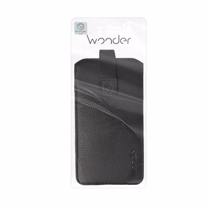 WONDER Flexi Pouch Case (Size XXL) for Iphone 18 Pro Max/17 Pro Max/16 Pro Max/Samsung S26 Ultra/S25 Ultra/Xiaomi 15 Ultra/14 Ultra/Oppo Find X8 Ultra/Find X6 Pro/Vivo/X200 Pro/X90 Pro+/MotorolanEdge 50 Ultra/Edge 40 Pro black