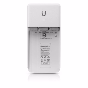 Ubiquiti NanoSwitch Gigabit Ethernet (10/100/1000) barošana caur Ethernet (PoE) balts