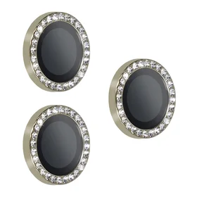 Aizsargstikls kameras objektīvam Iphone 17 Pro/17 Pro Max titānis (3 gab.)