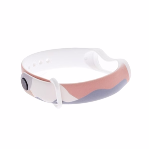 Siksniņa Moro josla Xiaomi Mi Band 3 / 4 silikona siksniņa pulksteņa aproce raksts 12
