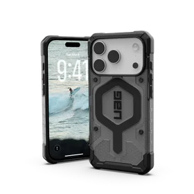 UAG Pathfinder Clear MagSafe Maciņš iPhone 17 Pro - Gray/Melns