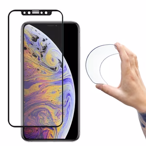 Wozinsky pilna pārklājuma Flexi Nano plēves rūdītais stikls ar rāmi iPhone 14 Max / 13 Pro Max caurspīdīgs