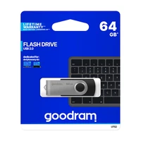 Goodram USB zibatmiņa 64GB USB 2.0 Twister melns
