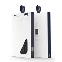 Dux Ducis Hivo ādas atverams vāciņš īstas ādas maks kartēm un dokumentiem iPhone 14 Pro Max brūna