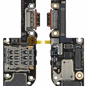 Шлейф Xiaomi Poco F8 Ultra 5G с разъемом зарядки и микрофоном, контакт SIM-карты оригинал (service pack)