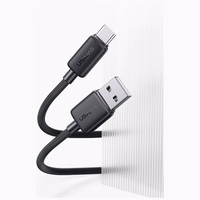 Kabelis USAMS KY Series US-SJ698 3A USB-C uz USB-A 3m melns