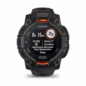 Garmin viedpulkstenis Instinct 3 Solar (010-02934-00) – melns