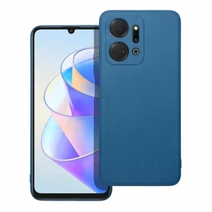 Matēts viedtālruņa apvalks HONOR X7a - zils
