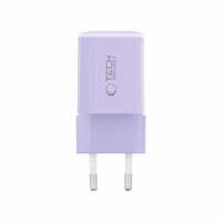 Tech-Protect NCM33 PD 33W QC3.0 USB-C / USB-C sienas lādētājs - violets