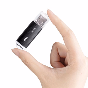 Silicon Power Ultima U02 USB zibatmiņa 32 GB USB Type-A 2.0 melna