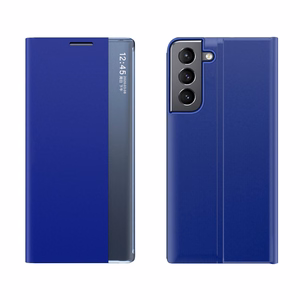 Jauns viedtālruņa apvalks Samsung Galaxy S23 ar statīvu, zils