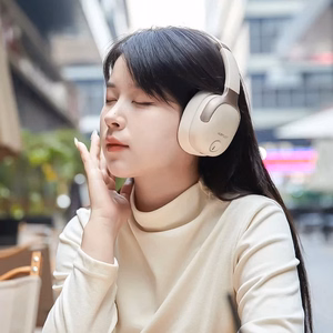 Bezvadu austiņas Acefast H2 baltas (Bluetooth 5.3 / aktīvā trokšņa slāpēšana)
