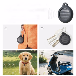 Rockbros RT1W Bluetooth meklētājs ar Apple Find My – krāsa: melna