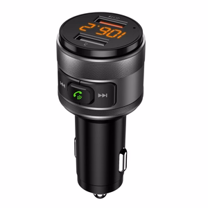 ART FM transmiters bluetooth 5.0 + 2 x USB A QC3.0 FM-57 melns