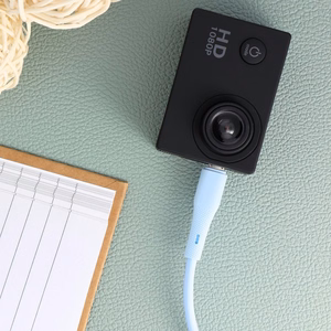 Kabelis FORCELL F-ENERGY C341 USB A uz Micro USB QC3.0 2,4A 18W Silikons 1 m zils (m)