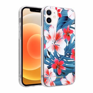 Crong Flower Pattern 03 vāciņš ierīcei iPhone 12 Mini