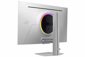 Samsung G80SD monitors 81,3 cm (32") 3840 x 2160 pikseļi 4K Ultra HD OLED sudrabs