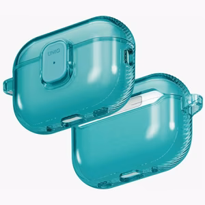 Uniq Glase Pro Case for AirPods Pro 3 Lock Case - Transparent Blue