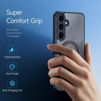 DUX DUCIS AIMO MAG viedtālruņa apvalks saderīgs ar MagSafe SAMSUNG S25 Plus melns