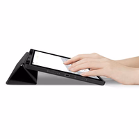 TechProtect SmartCase Pen macins priekš Lenovo Idea Tab Plus 12.1 TB-361 - Melns