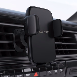 Acefast D27 автомобильный держатель телефона на воздуховод 4.5-6.7" - черный