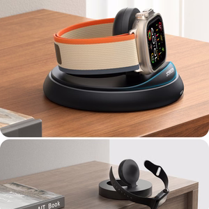 Joyroom JR-W12 foldable inductive charger for Apple Watch - black