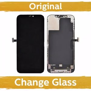 LCD displejs saderīgs ar iPhone 12 Pro Max melns oriģināls (atjaunots: Ķīna)