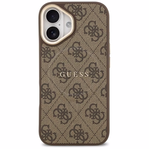 GUESS apvalks IPHONE 17 saderīgs ar MagSafe GUHMP17SP4MSEGCW (PU 4G ar klasisko) brūns
