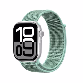 Crong Nylon - Sport Band for Apple Watch 38/40/41/42 mm (Atlantic zaļš)