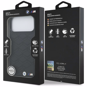 BMW M Shape Logo MagSafe Чехол для iPhone 17 Pro Max - чёрный