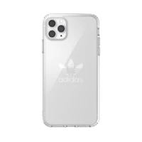 Adidas OR PC apvalks Liels logotips iPhone 11 Pro Max - caurspīdīgs