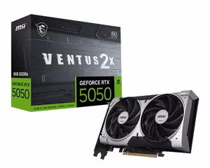 MSI GeForce RTX 5050 8GB Ventus 2X OC videokarte
