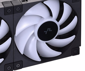 DeepCool LD240 procesora „viss vienā“ šķidruma dzesētājs 12 cm melns 1 gab.