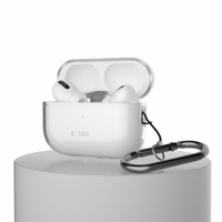 Tech-Protect FlexAir viedtālruņa apvalks Apple AirPods Pro 1 / 2 - caurspīdīgs