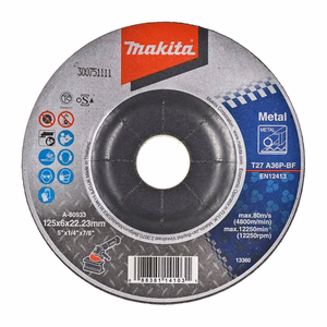 Makita GA5030R – leņķa slīpmašīna, 125×6,4 mm disks, 11000 apgr./min, 720 W, 1,8 kg