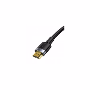 Baseus Cafule HDMI / HDMI 2.0 4K 60 Hz 3D 18 Gbps kabelis 2 m – melns