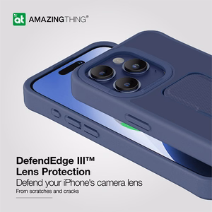 Amazing Thing Matte Pro Magnētiskais apvalks MagSafe 12FT IP156.7PMPBU iPhone 15 Pro Max zilais