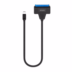 SAVIO AK-69 adapteris USB-C 3.1 Gen 1 (V) – SATA (F) 2,5″ diskdziņiem